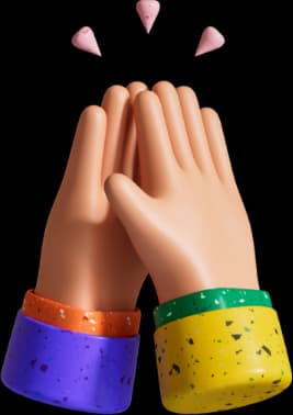 Hands clapping
