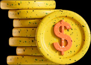 Stacked Coins